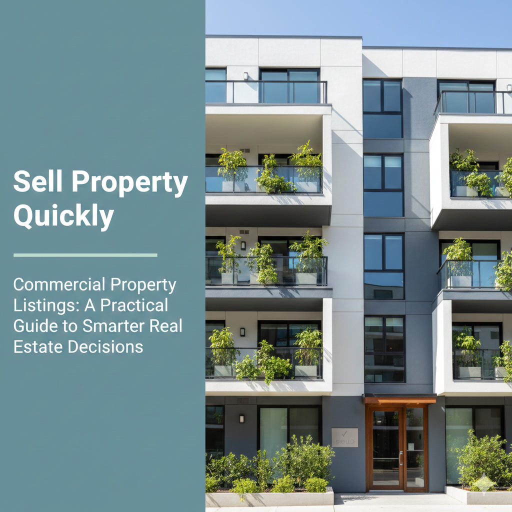 Commercial Property Listings: A Practical Guide to Smarter Real Estate Decisions
